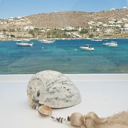 בית נופש Luxury Sea House By Blue Waters Mykonos