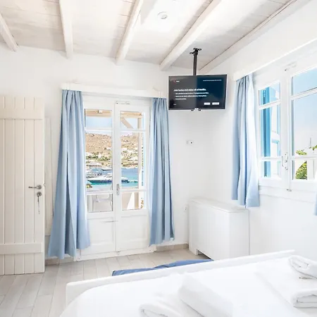 בית נופש Luxury Sea House By Blue Waters Mykonos אורנוס