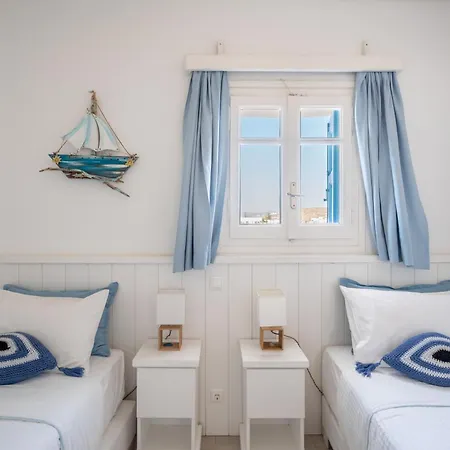 בית נופש Luxury Sea House By Blue Waters Mykonos אורנוס