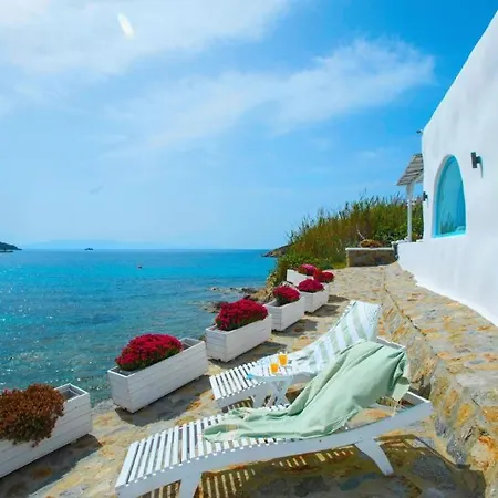 Luxury Sea House By Blue Waters Mykonos בית נופש אורנוס