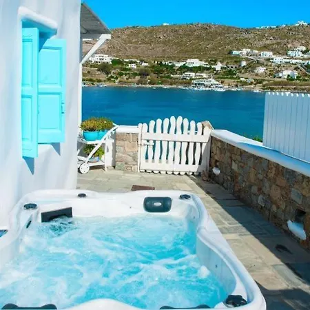 בית נופש Luxury Sea House By Blue Waters Mykonos *