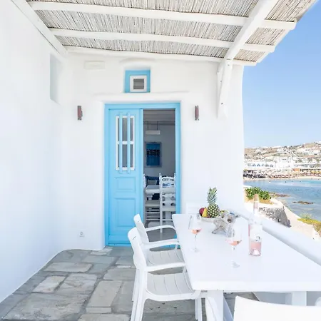 בית נופש Luxury Sea House By Blue Waters Mykonos אורנוס