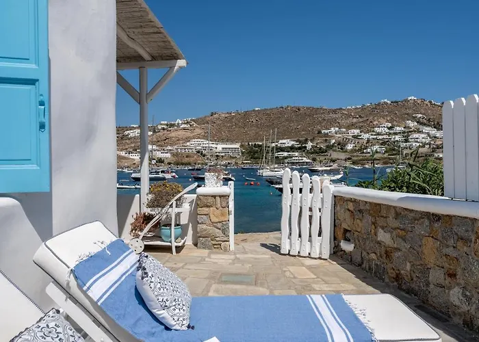 Luxury Sea House By Blue Waters Mykonos אורנוס