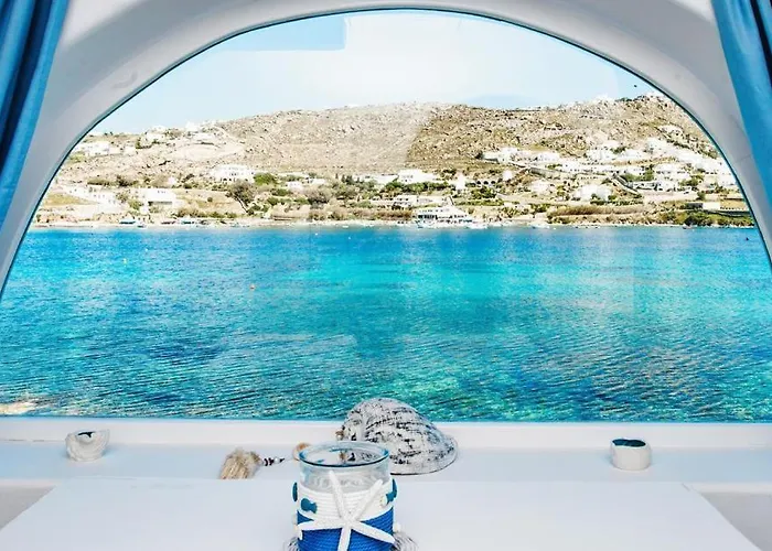 Luxury Sea House By Blue Waters Mykonos בית נופש