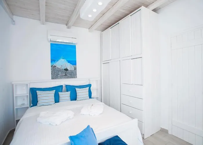 בית נופש Luxury Sea House By Blue Waters Mykonos